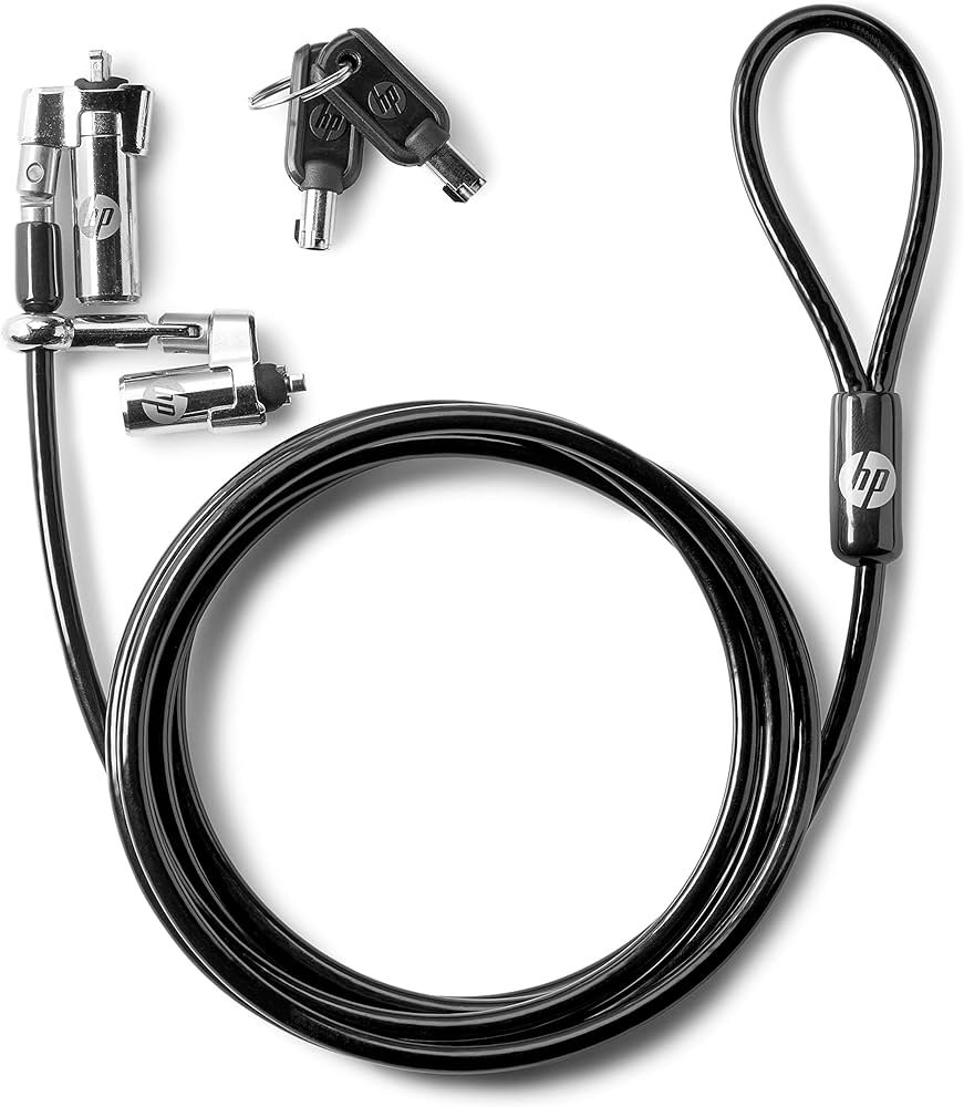 HP Dual Head Key-Câble de sécurité